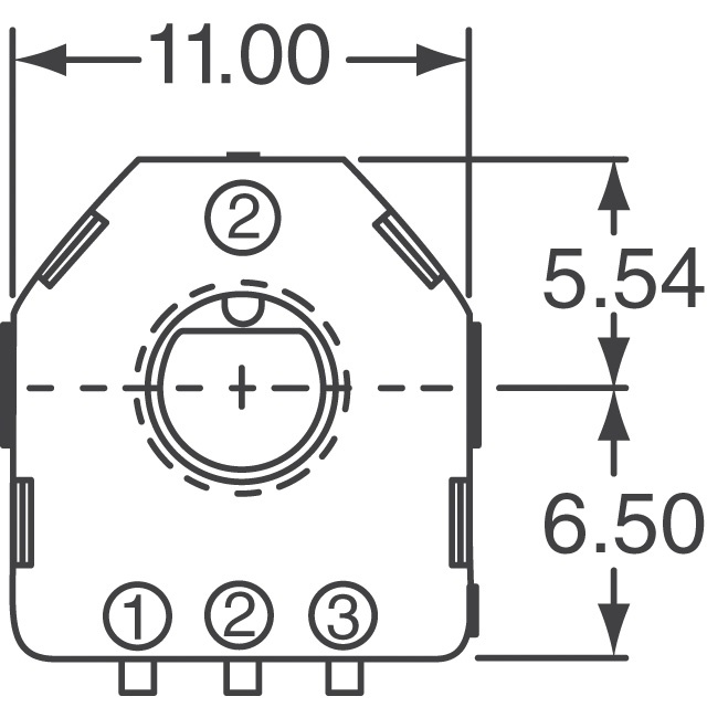 3382H-1-103 Bourns Inc.  Position Sensors - Angle Linear Position Measuring